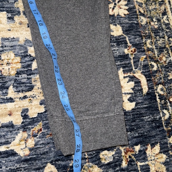 EUC NIKE gray elastic drawstring cotton pajama bottoms/pants/lounge/jogger WMN M - Picture 4 of 16